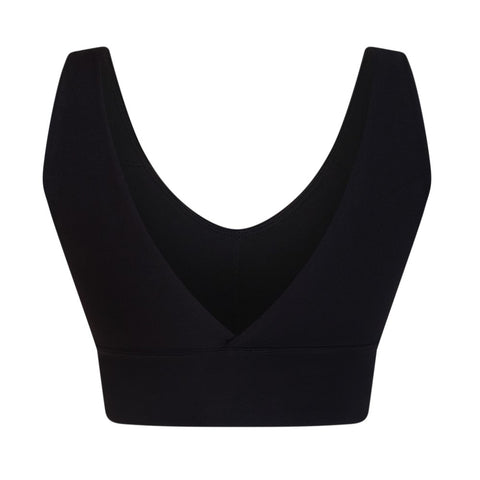 Yogactiw Ella best low impact sports bra - Back - Black