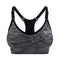 Yogactiw Zoey medium impact adjustable sports bra - Front - Gray