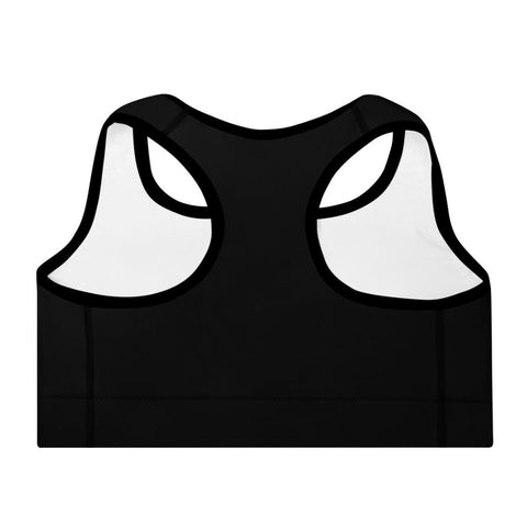 Yogactiw CARA best high impact sports bra - back - black