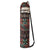 Yoga Mat Bag with zippered pockets- Geometric Color pattern