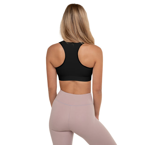 Padded Sports Bra, Gym Bra and Running Bra - Back