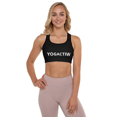 Padded Sports Bra, Gym Bra and Running Bra - Front