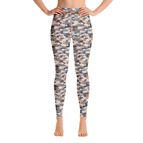 Women's high waist Camo yoga leggings with pocket