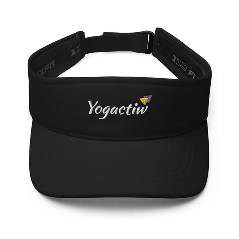 Yogactiw sun visor in black