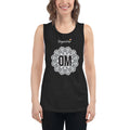 Workout tank tops for women, OM Mandala print